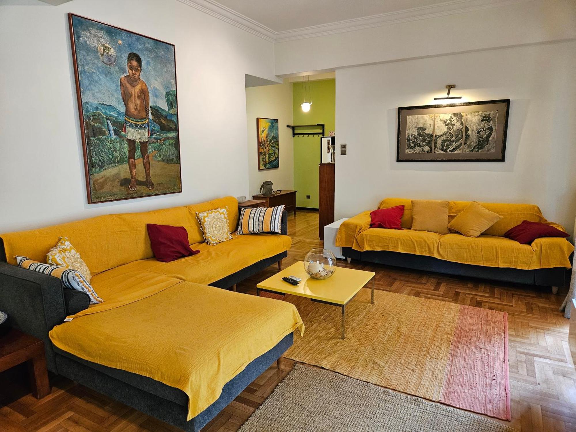 3 Bedder Condo In Ilisia, Megaro Mousikis Афины Экстерьер фото