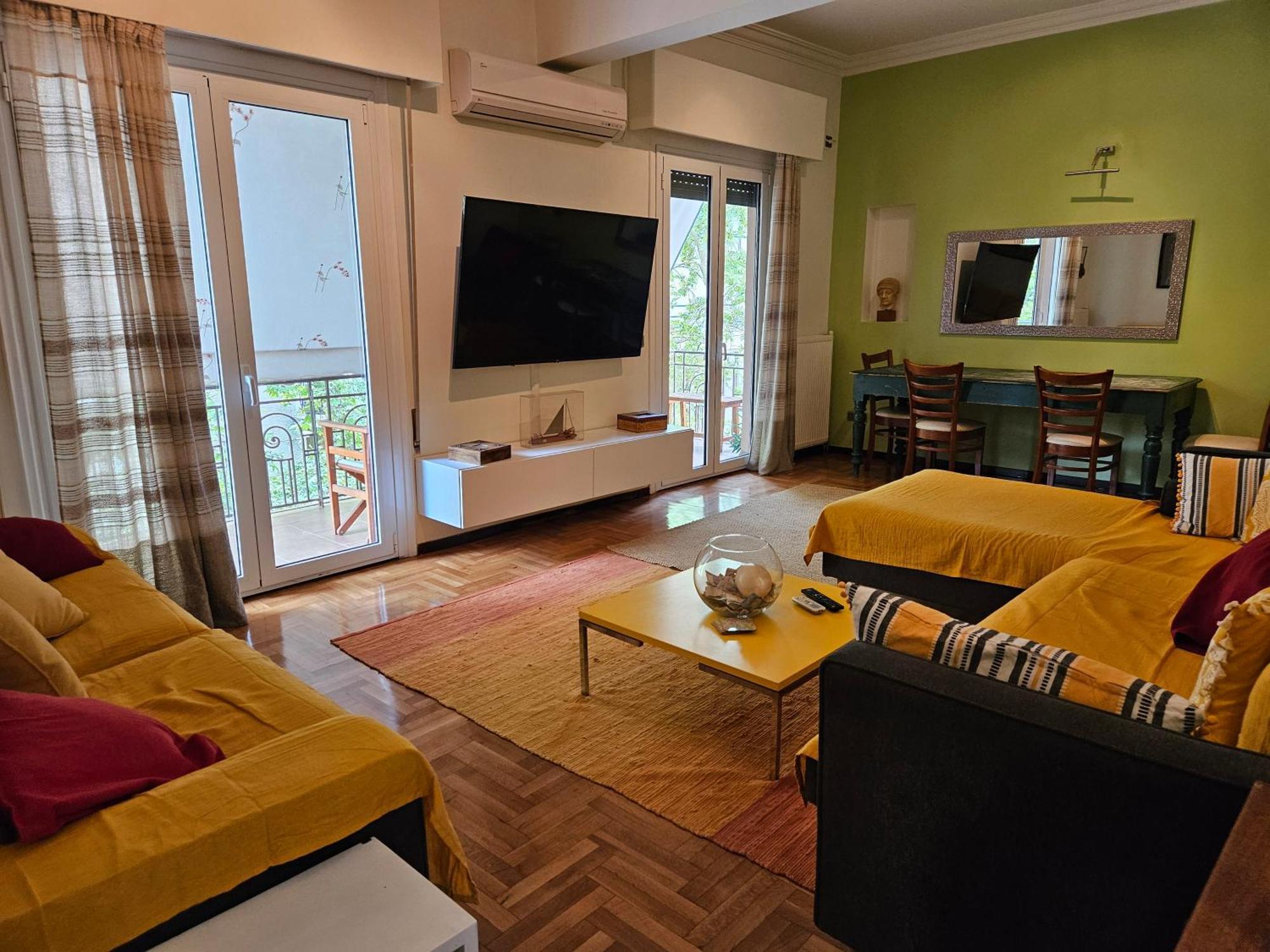 3 Bedder Condo In Ilisia, Megaro Mousikis Афины Экстерьер фото